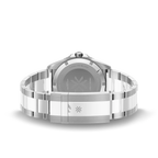 Rückansicht Pierre Moreau Swiss Made Uhr Hinterseite Caseback