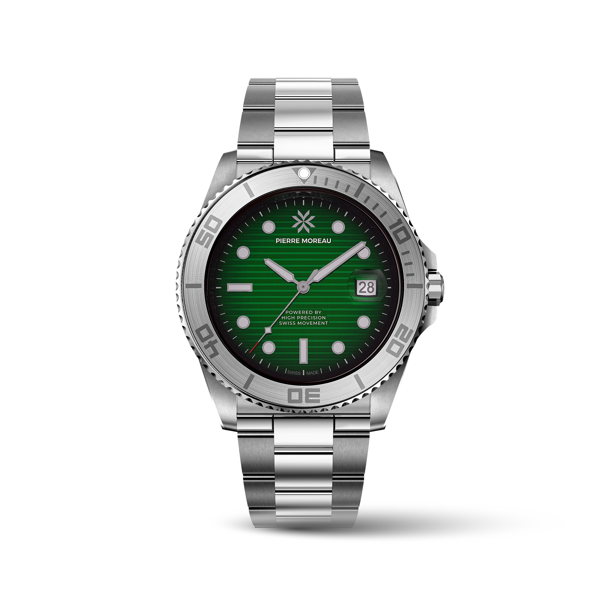 Pierre Moreau® Lémaris Pure Watch in Green – Buy Online Now
